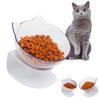 Однослойные миски для кошек с приподнятой подставкой, нескользящие миски, контейнеры для корма и воды для домашних животных, кормушки для кошек и собак, принадлежности для кормления щенков