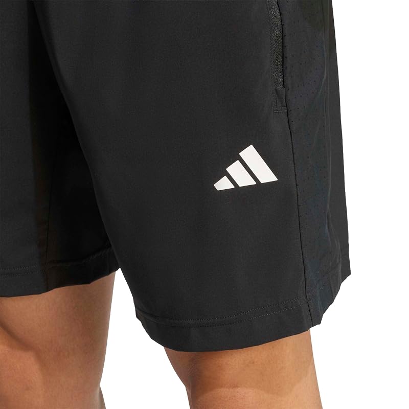 Мужские тканые шорты Adidas WO-ES Base, RK042 Черные (KA3549), Размер L (7 дюймов)