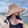 Рыбацкая шляпа женская весна и лето с жемчужными кружевами и цветами УФ-защитная шляпа от солнца Шляпа от солнца