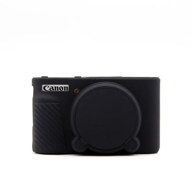 Мягкий силиконовый чехол Сумка для камеры Кожа для Canon PowerShot SX730 SX740 SX740HS Резиновый чехол для камеры
