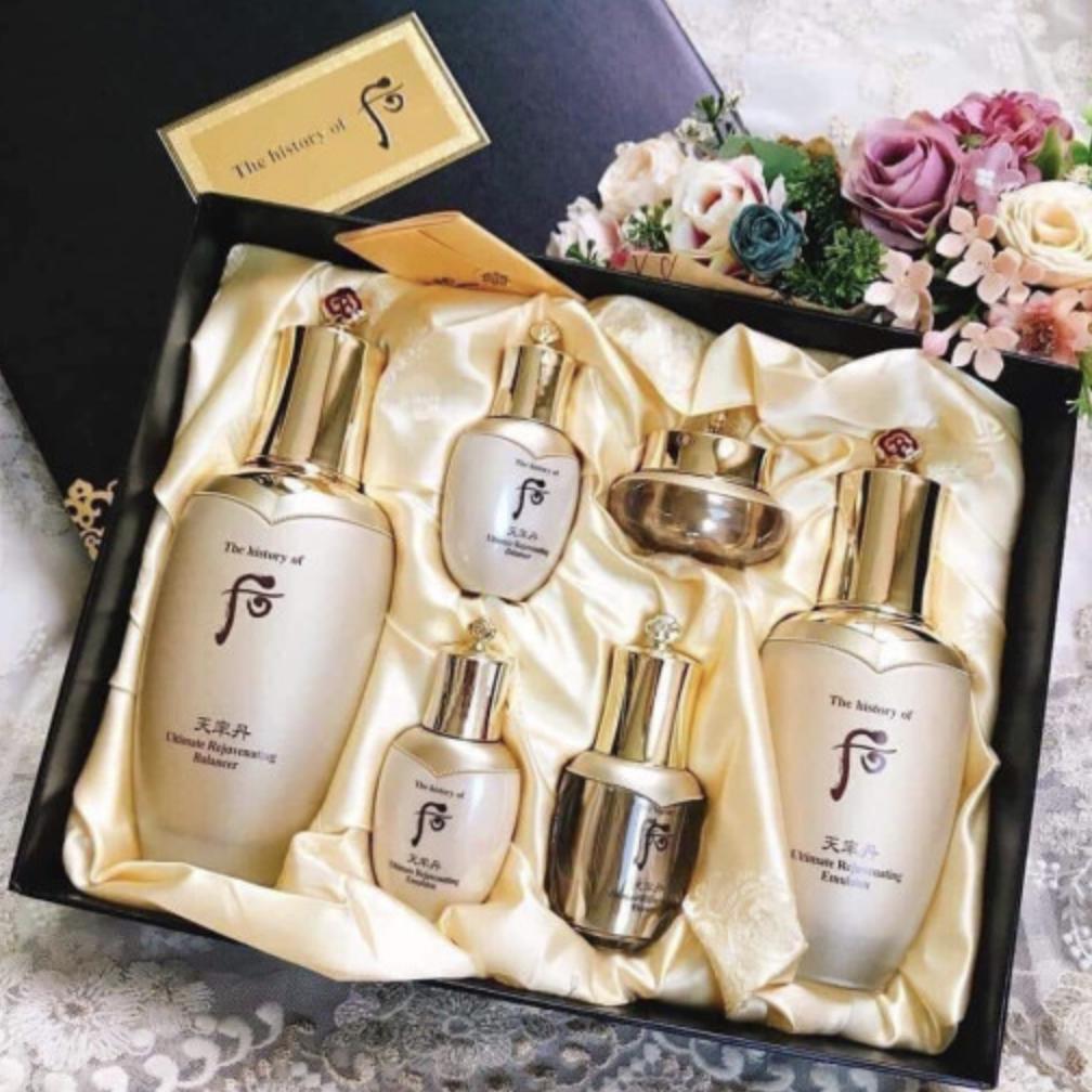 The history of whoo Набор Cheonyuldan Hwayul Special (Edition) (Балансировщик+Эмульсия+Эссенция+Крем)