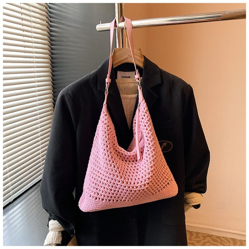 Новая популярная пляжная сумка женская senmeng летняя плетеная приморский отдых плетеная сумка на плечо подмышечная сумка