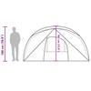 Family Tent for 6 Persons Blue Waterproof