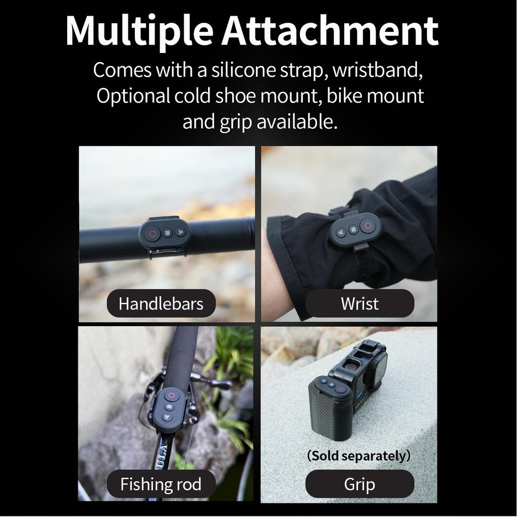 Suitable for Insta360 and GoPro Sports Cameras Bluetooth Remote Control 360 X2 X3 X4 X5 GO3 Ace Pro, GoPro9 10 11 12 13