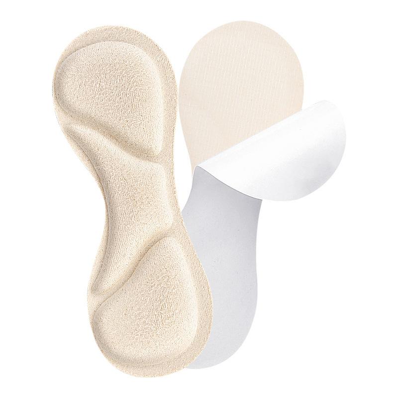 Кроссовки Стелька Губчатая Наклейка на Пятку Противоизносная Для Ног Обуви Большое Изменение Маленькое Противоскользящая Регулировка Пятки Код Самоклеящаяся Невидимая Толстая Наклейка на Пятку