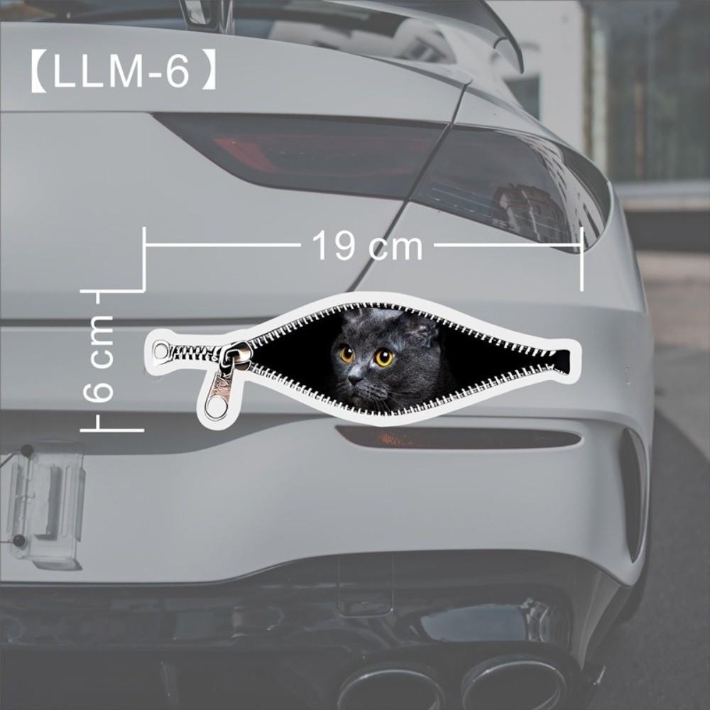Creative Car Stickers Cat Pet Car Stickers New Car Decorative Sticker Electric Car