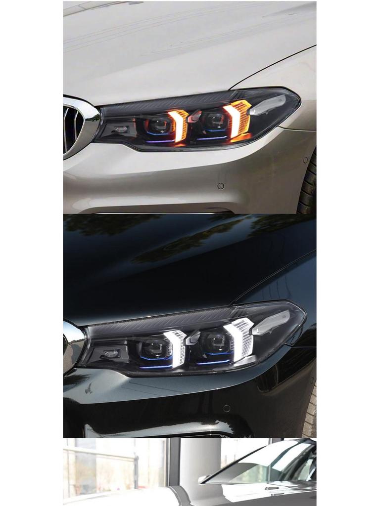 18-23 BMW 5 серии G30 G38 Блок-фара с новыми Дневными ходовыми огнями «Клыки» и Поворотниками