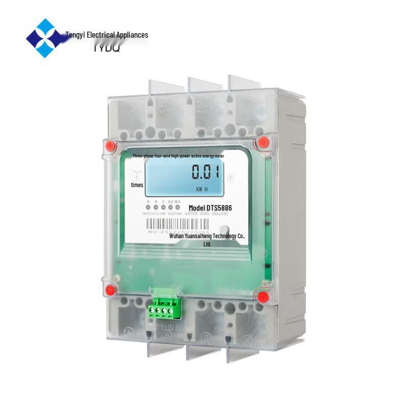 Tengyi DTS5886 3-Phase 4-Wire High Current Energy Meter 380V
