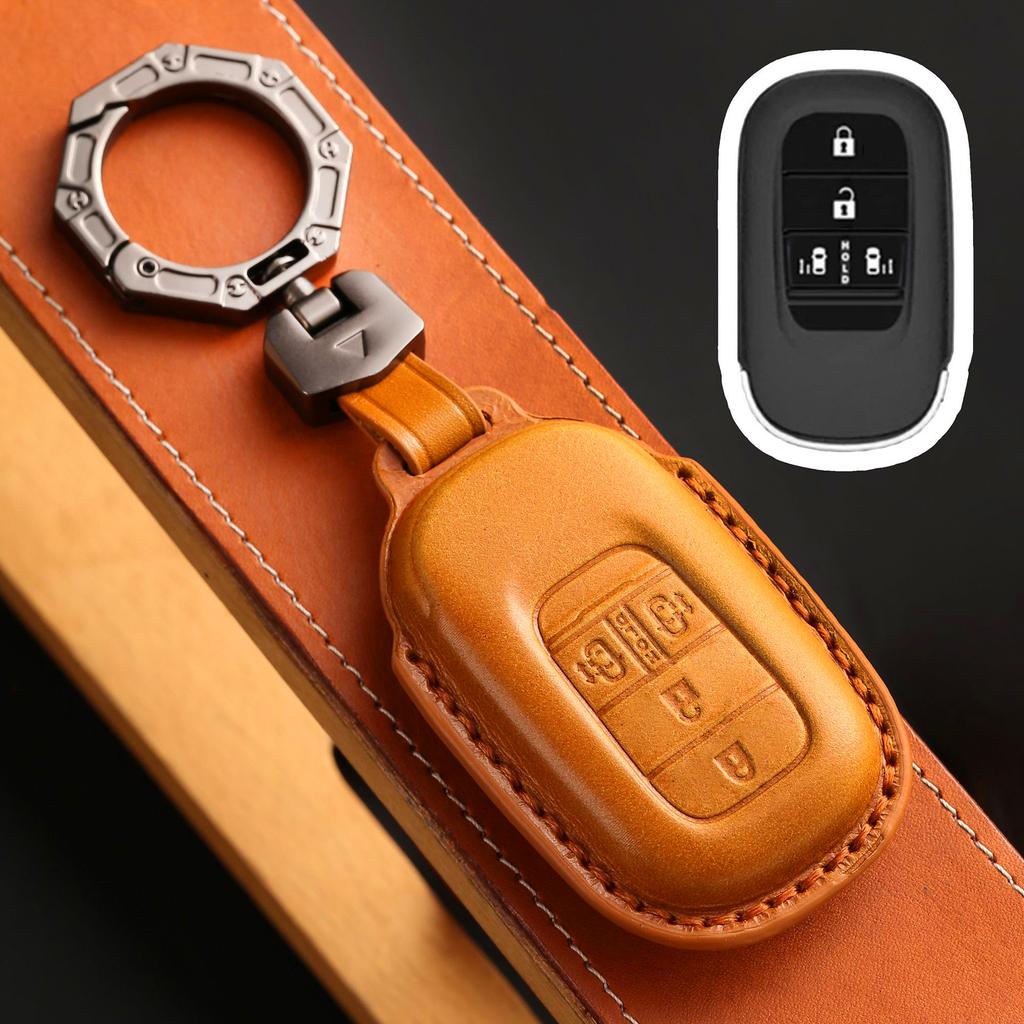 Applicable To 2024 Honda Odyssey Key Cover 24 New Ailishen Special Car Remote Control Leather Bag Buckle Case