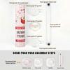 Food Safe Sushi Push Paper Tube With Adorable Japanese Prints And Easy Operation Perfect For Home Kitchen Sushi Making Lovers