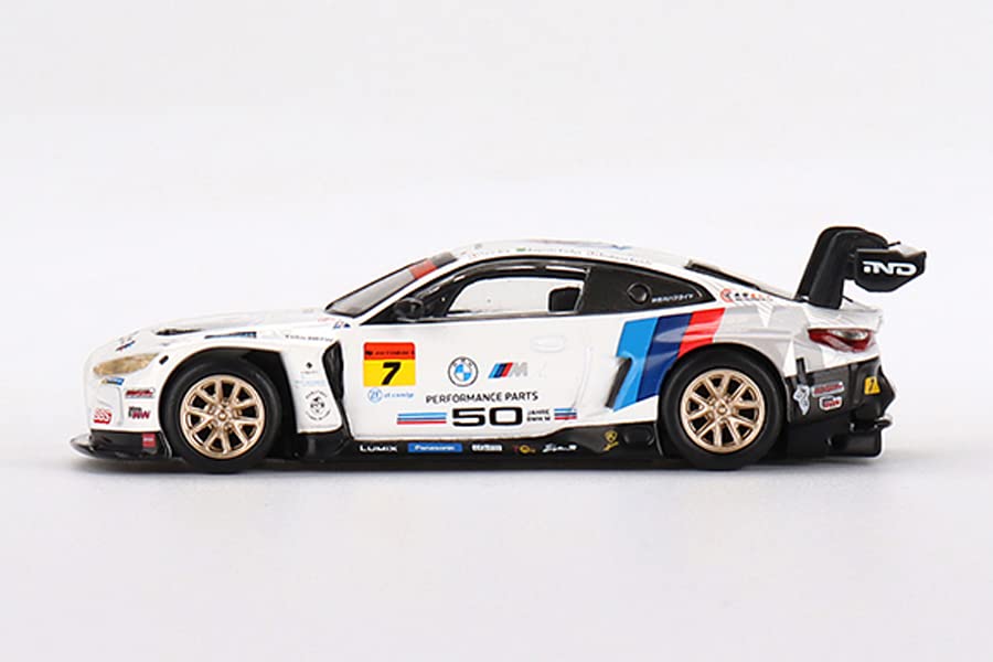 TrueScale Miniatures MINI GT 164 BMW M4 GT3 SUPER GT Series 2022#7 BMW Team Studie x CSL (Left-hand drive) Japan exclusive Finished product MGT00484-L