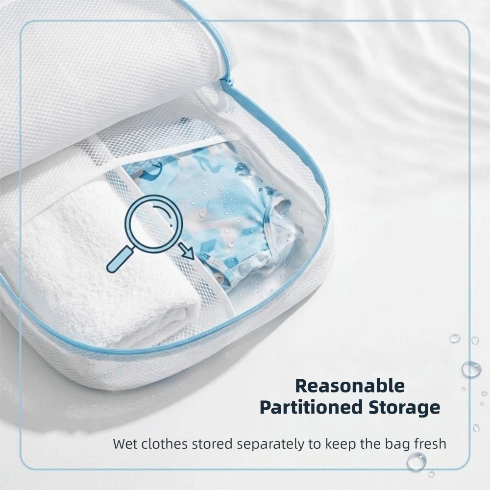 Handheld EVA Swimming Bag Waterproof Sports Beach Bag Cartoon Pattern Gym Dry Bag Women
