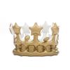 Plastic Inflatable Crown Costume Accessory