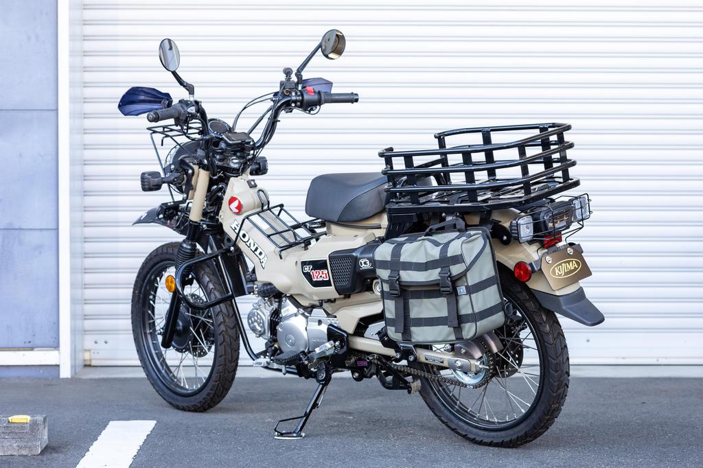 Kijima Touring Bag Green ZK3-10009G Tarpaulin/Olive