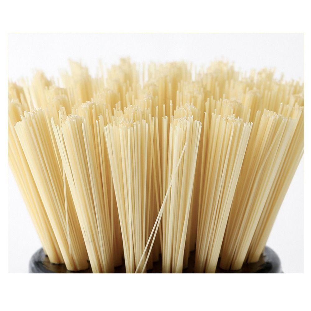 Black White Dishwashing Brush Oil Free Long Handle Cleaning Brush Durable Pot Brush Cleaning