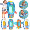Inflatable Swimming Rings Baby Water Play Games Seat Toddler Float Boat for Kid Child Swimming Circle Water Fun Pool Toys
