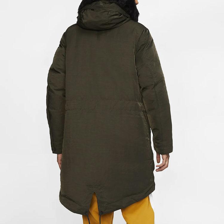 Nike Мужские пуховики с капюшоном Средние Другое BV4752-355