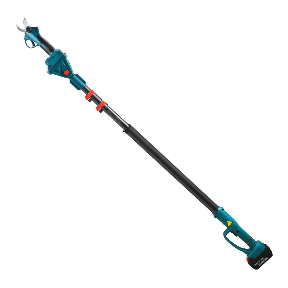 Outdoor Single Hand Saw Retractable High Branch Cutting High Branch Saw Rod Set Rechargeable Lithium Electric Chain Saw 21V