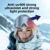 Откидные горнолыжные очки Антизапотевающие Профессиональные для улицы Альпинистские Ветрозащитные Очки Очки для сноуборда с одинарной и двойной линзой