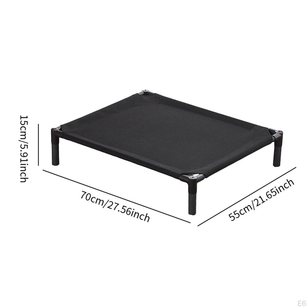 Cooling Elevated Raised Cat Bed Thickened All Seasons Mesh Breathable Sleeping Lounger Thick