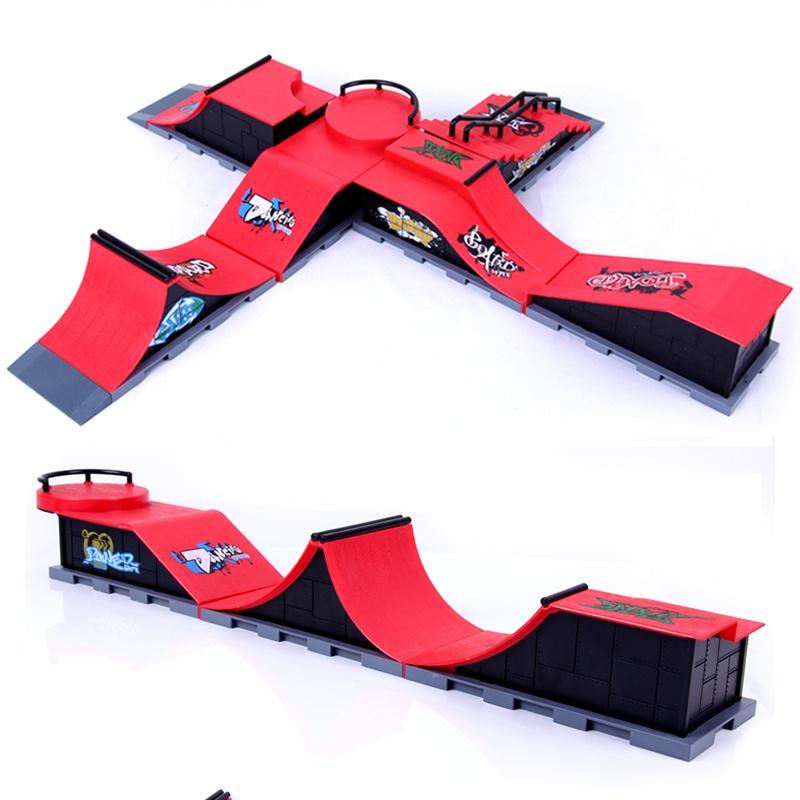 Ультимативный скейт-парк для фингерборда Tech Deck с уникальным граффити-дизайном