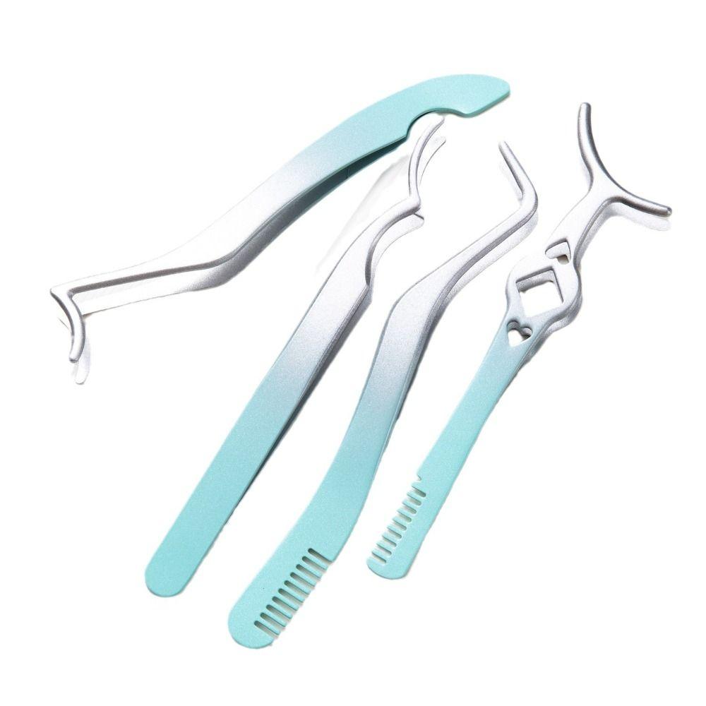 Пинцеты для наращивания ресниц из нержавеющей стали, зажим-плоскогубцы для наращивания ресниц, захват для мелких предметов