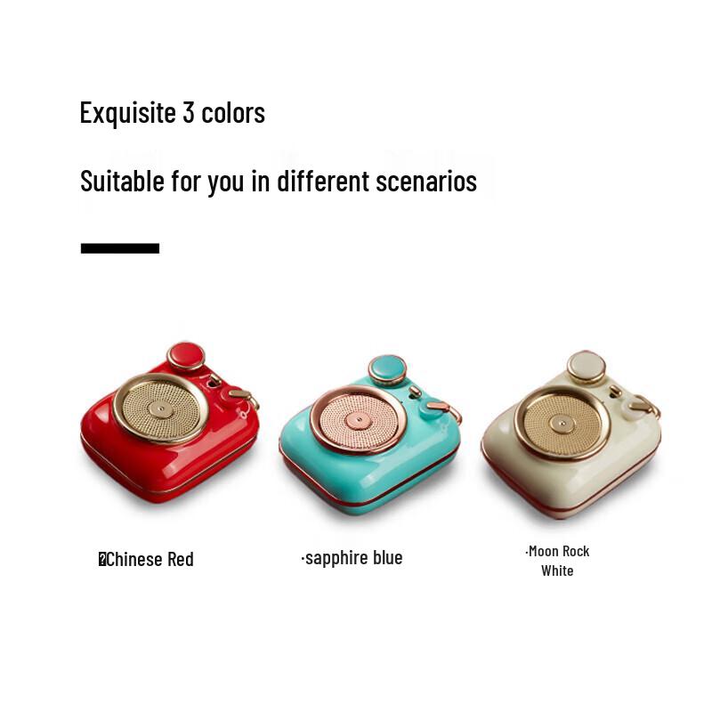 Elvis Radio MW-P3 Portable Retro Bluetooth Speaker