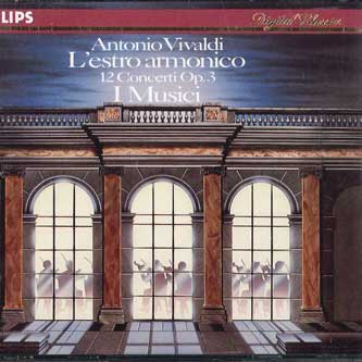 CD АНТОНИО ВИВАЛЬДИ - I MUSICI - L'Estro Armonico 12 концертов Op.3 4121282 Philips Japan Классика Б/У