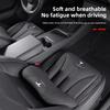 For Tesla Model 3 / Y Juniper Car Headrest Lumbar Support Memory Foam Car Rest Neck Pillow Seat Cushion Cover Car Accessories