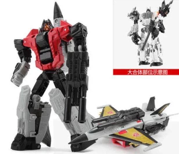 HZX Cool G1 Superion Робот-Самолет IDW 5-в-1 Devastator Bruticus Фигурка Действия Игрушки Комбайнер Трансформация Деформация Подарок