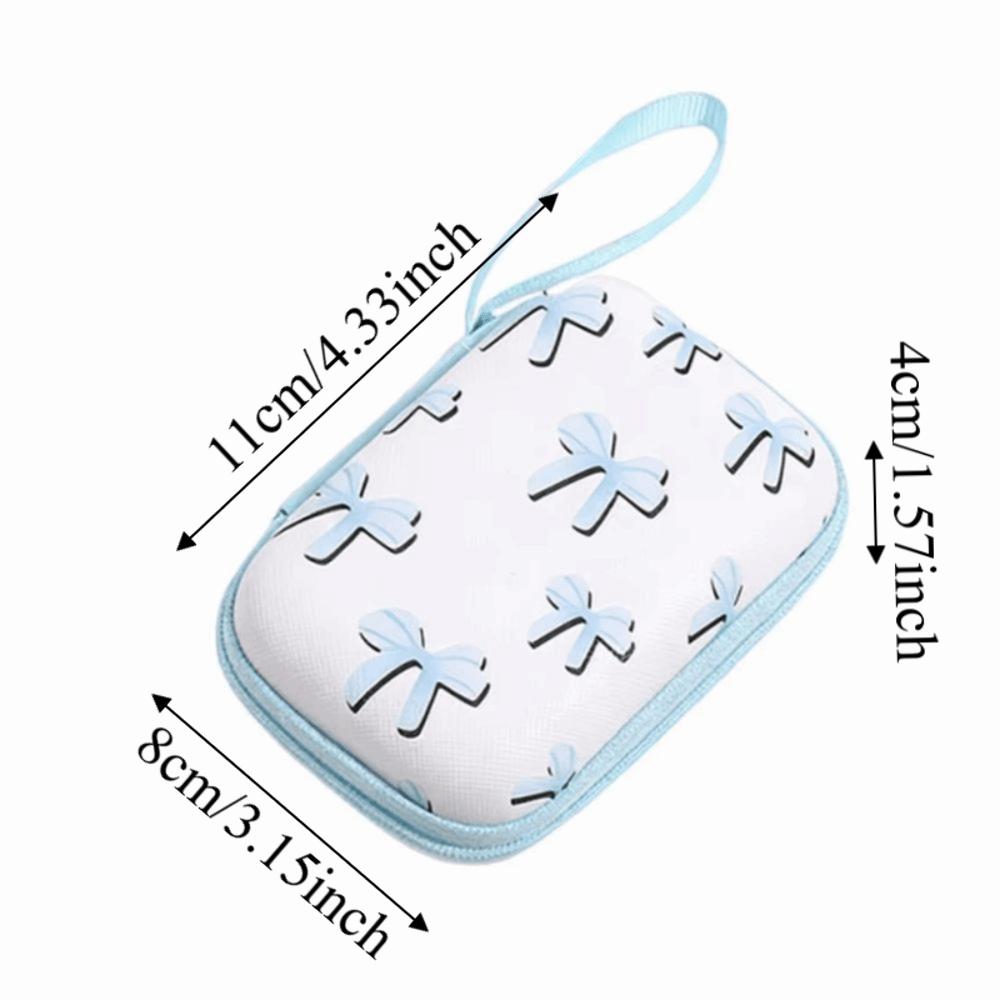 Creative USB Charger Storage Cartoon Coin Purse Data Cable Storage Bag Digital Storage