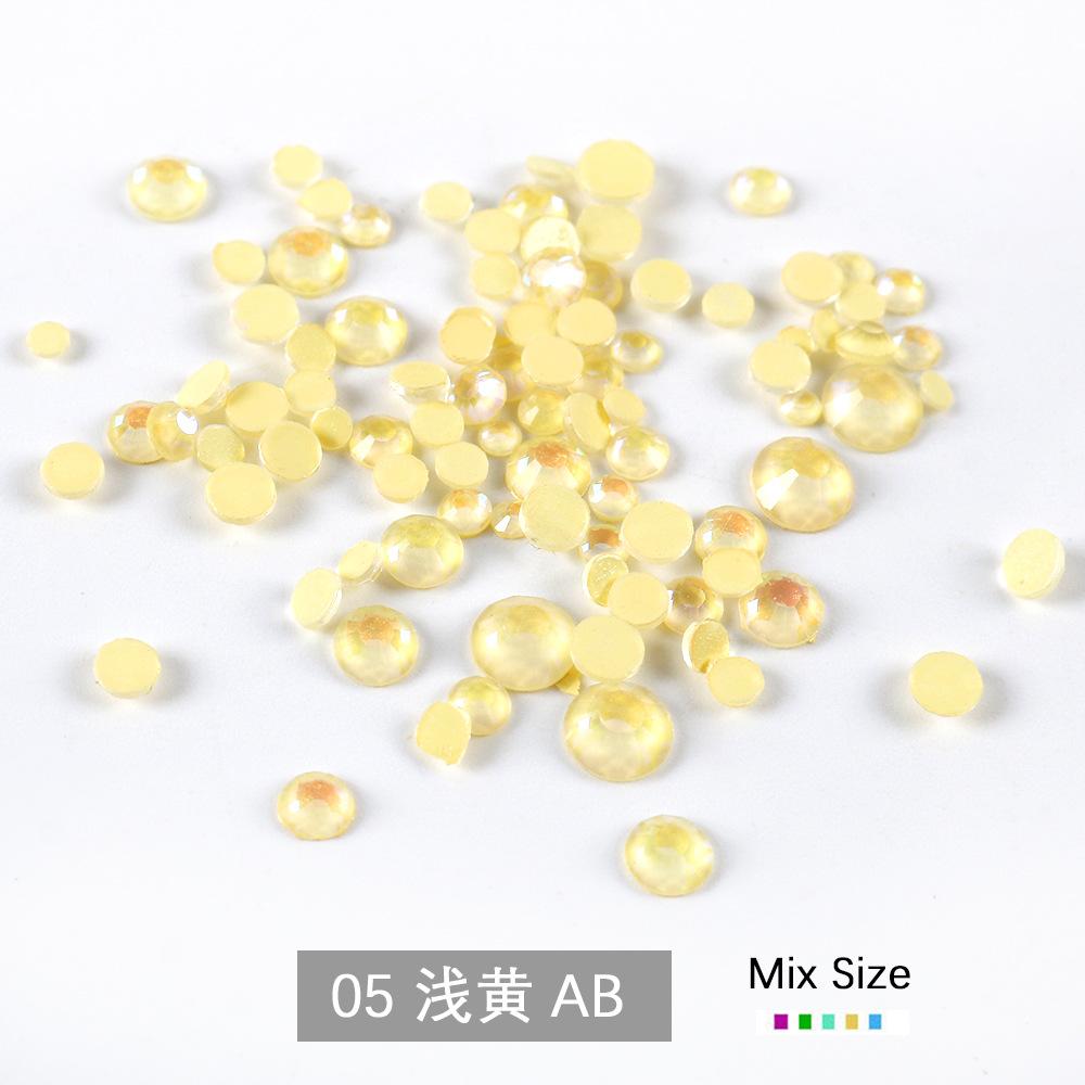 Смешанный мокко плоскодонный сверло неоновый флуоресцентный сверло DIY аксессуары для мобильных телефонов стеклянные хрустальные наклейки для ногтей сверло для дизайна ногтей