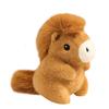 Cute Chubby Little Horse Plush Doll Soft Stuffed Baby Palm Pet Desktop Decor New Year Mascot 2026 Pretty New Baby Toy
