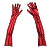 Hip-pop Leather Gloves Skinny Etiquette Mittens Elastic Long Gloves  Girl