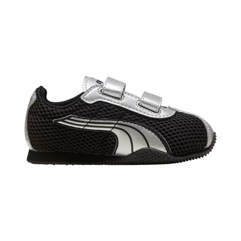 Puma Тканевые кроссовки H-Street на липучке, удобные, с круглым носком, низкие, для ходьбы, детские кроссовки 406217-02