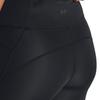 Under Armour Однотонные светоотражающие облегающие спортивные брюки с завязками на высокой талии, женские плавки, черные 1383367-001