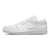 Мужские кроссовки Air Jordan 1 Low Triple White 2022 553558-136