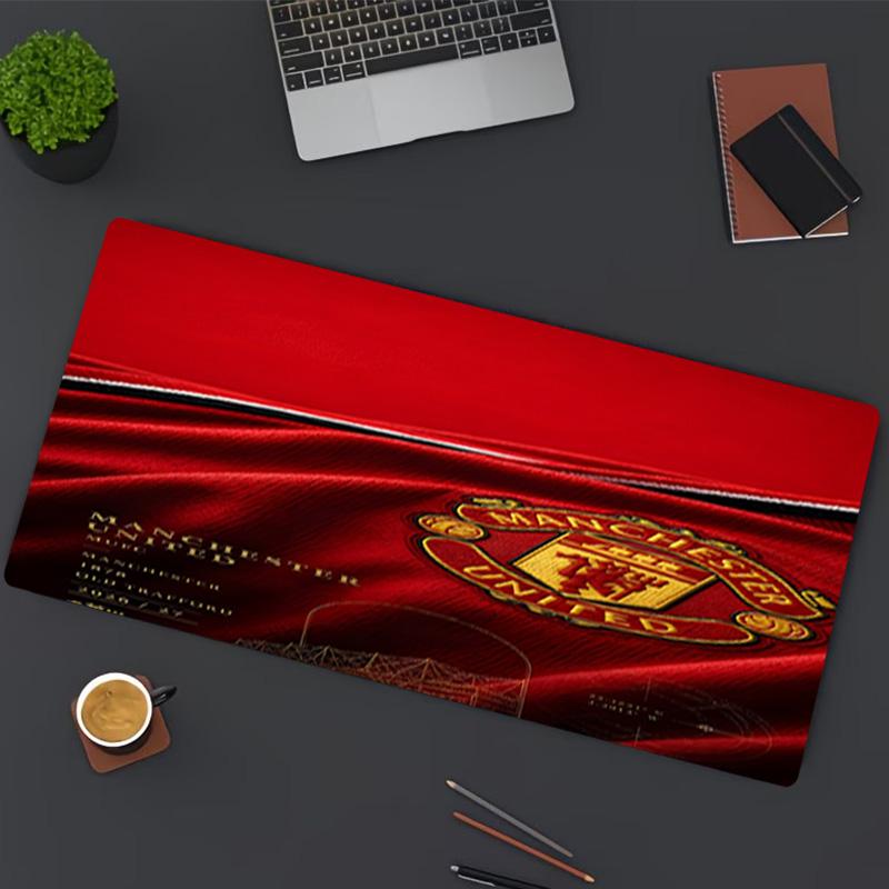 Football team Print Mouse Pad, for Keyboard Pad Laptop PC Mat for Office Home Use, Desk Decor, Perfect Birthday Gift for Gamers