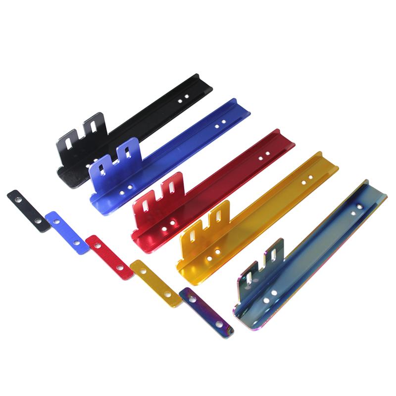 RASTP-Aluminum Car Styling Material Easy to Install License Plate Frame for Honda Civic RS-BTD015 License Plate Covers Frames 6