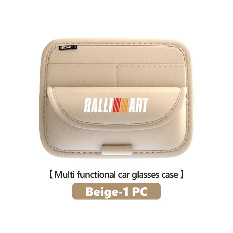 xkhr10 For Mitsubishi Car Sun Visor Glasses Organizer Box Eyeglass Storage Case Auto Accessories Outlander Lancer Eclipse Mirage