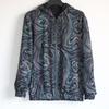 2026 Spring/Autumn Colorful Starry Swirl Reflective Hooded Jacket - Trendy Loose Knit & Breathable
