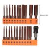 23Pcs Hex Head Allen Wrenches Drill Bit Set Steel Magnetic Tip Hex Bit Set 60mm Long 1.5/2/2.5/3/4/5/5.5/6/8/10/12mm