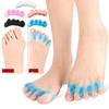 1Pair (2pcs) New Soft Gel Toe Separator Bunion Corrector Hammer Toe Straightener Spacers Stretcher Foot Care Tool
