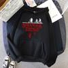 Stranger Things Stranger Things Printed Pullover Hoodie Fleece Jacket Sweater Hoodie