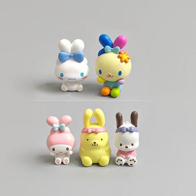 Персонажи Кос Заяц Усахана Почакко Пурин Подарки Игрушка Для Детей Модель Аниме Фигурка Коллекционные Украшения
