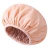 Waterproof Bath Cap Satin Lined Shower Bonnet New Bathing Hair Cover  Salon Use