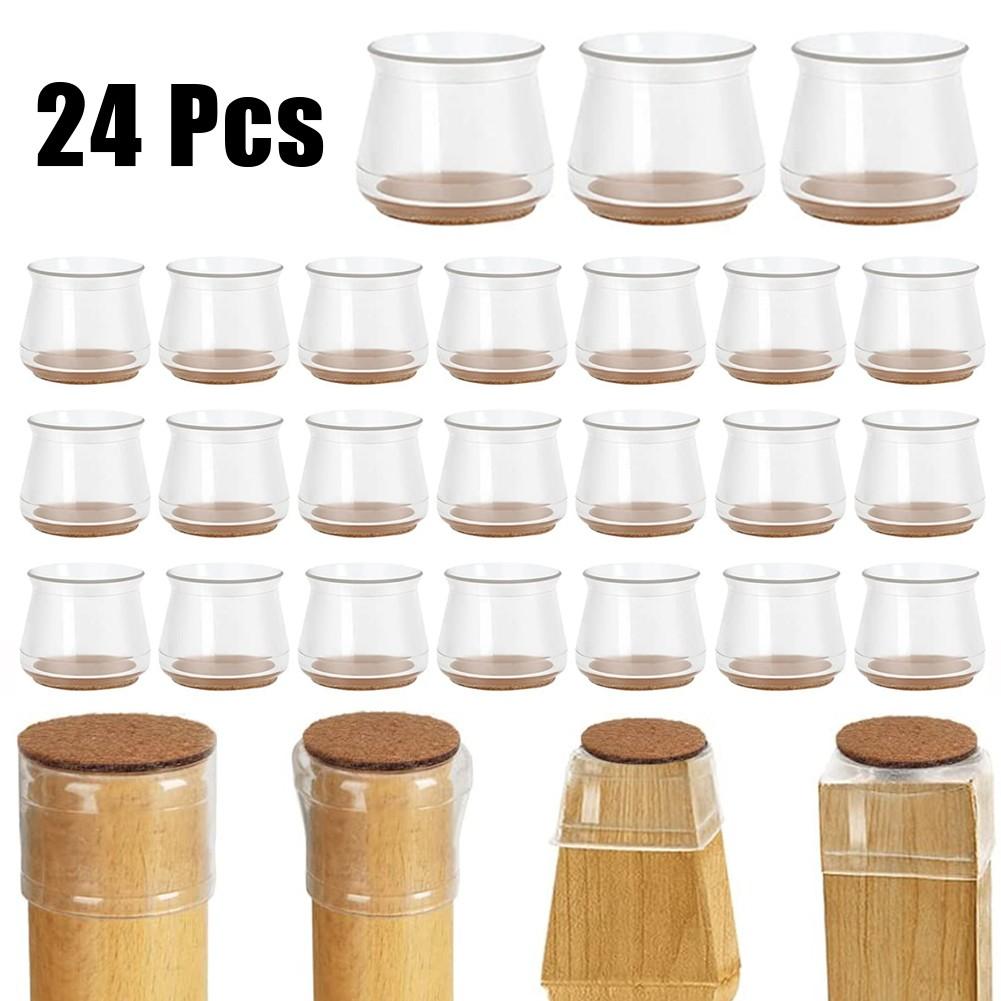 24x улучшенные слайдеры, защитные накладки на ножки стульев, накладки для деревянных полов