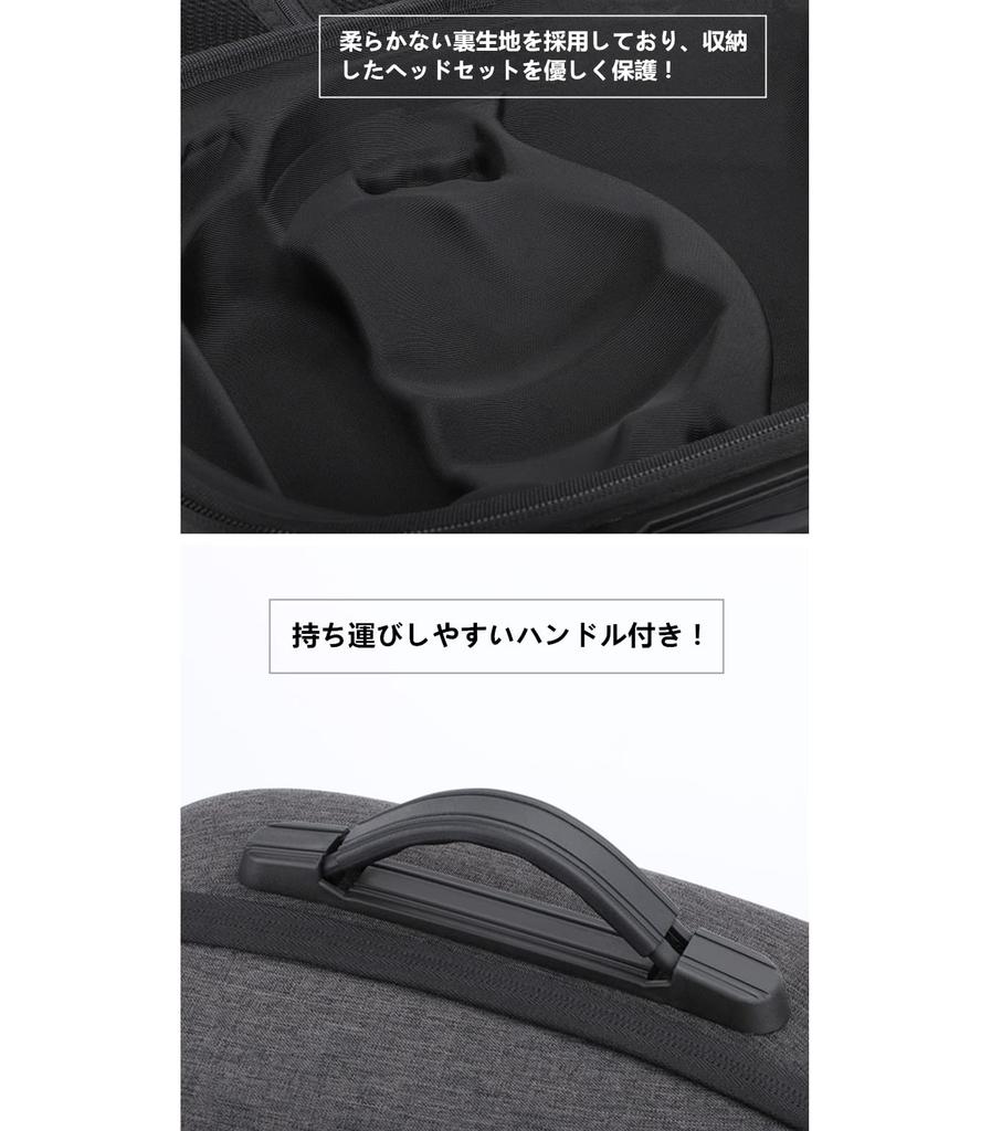 SHEAWA Чехол для PS VR2 Чехол для хранения Чехол для переноски Сумка Ударопрочный Жесткий чехол из ЭВА Может хранить такие аксессуары, как основное устройство PlayStation VR2, контроллер,