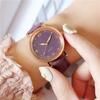 Fashion Luminous Hands Ladies Quartz Watches Simple Leather Strap Woman's Wristwatches Gifts for Wife,Friend,Family