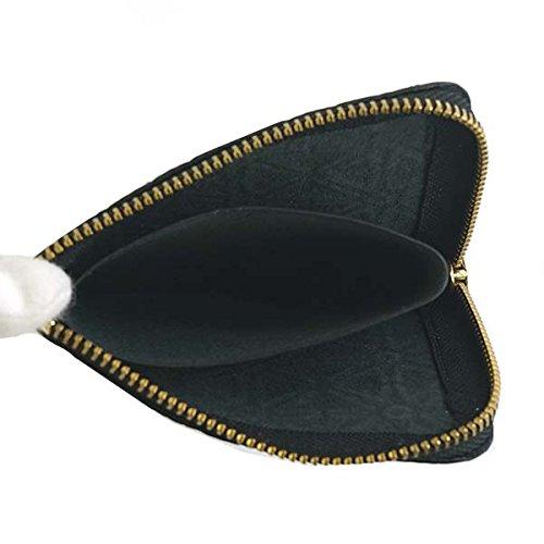 [COMME DES GARCONS] Кошелек для монет Comme des Garçons SA310EA EMBOSS BLACK [Параллельный импорт]